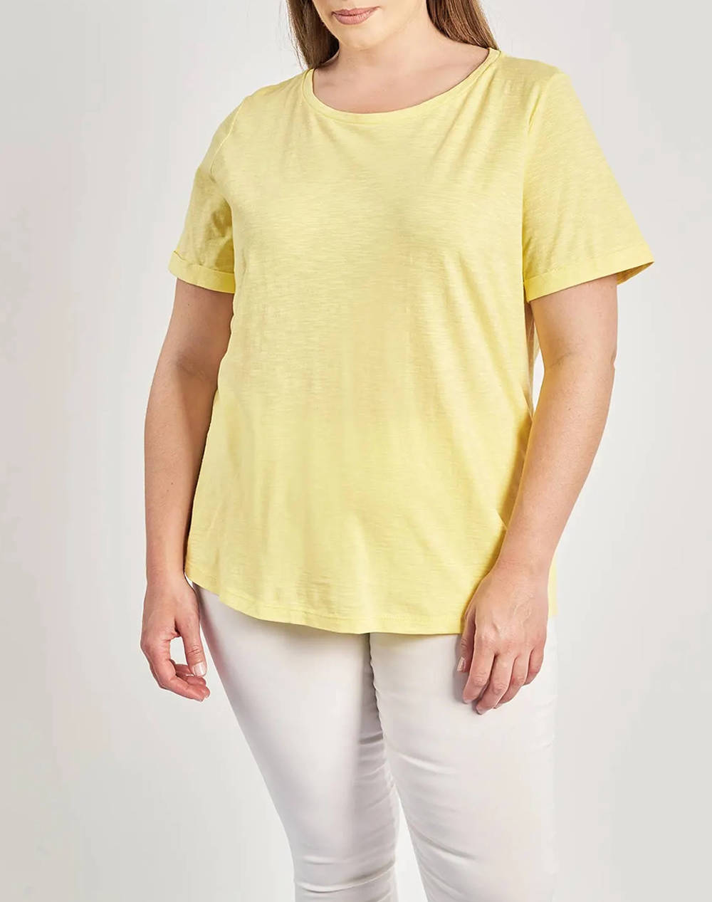 PARABITA Basic bluza de bumbac cu maneca scurta cu rever