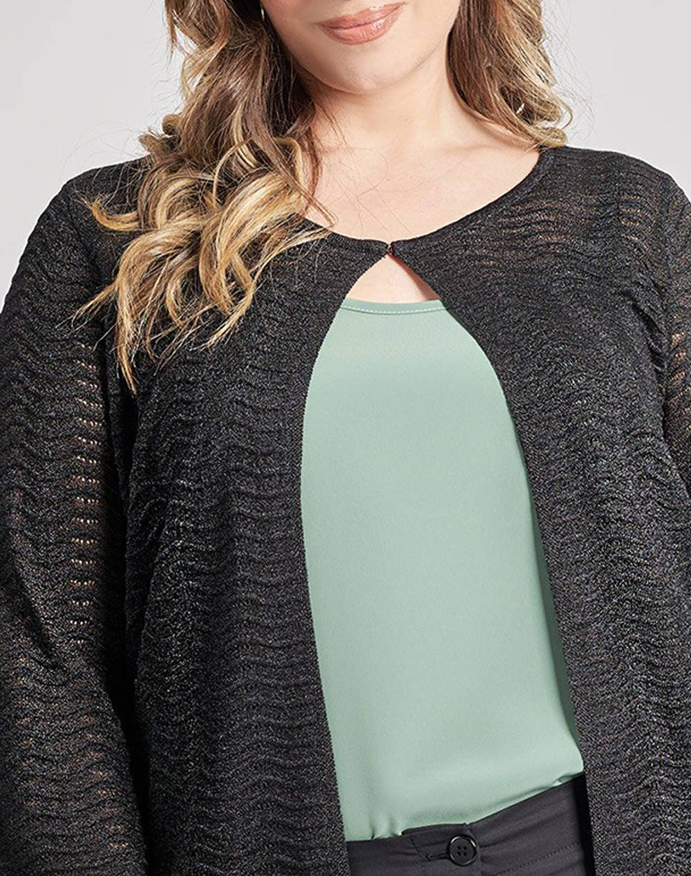 PARABITA Cardigan tricotat fara inchidere