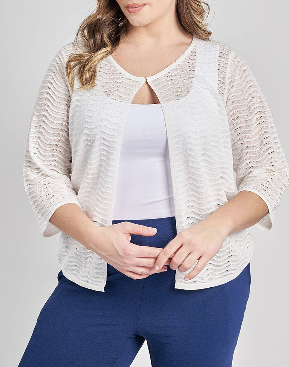 PARABITA Cardigan tricotat fara inchidere