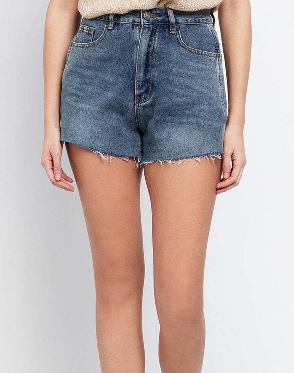 TOI&MOI JEAN SHORTS