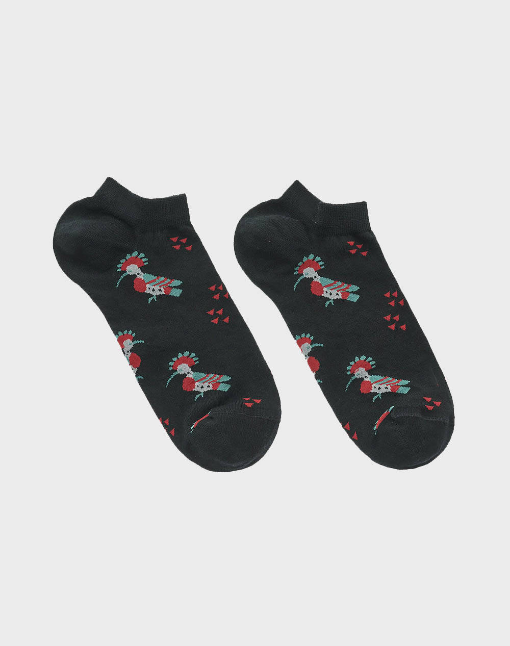 WALK SOSETE DE DAMA SCURTE DIN BUMBAC CU DESIGN