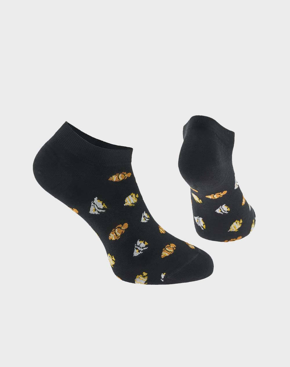 WALK SOSETE DE DAMA SCURTE DIN BAMBUS CU DESIGN