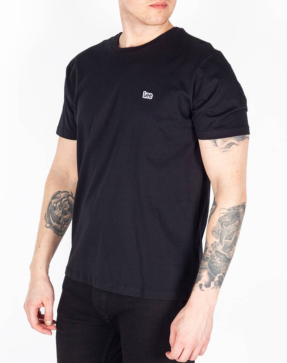 LEE SS PATCH LOGO TEE
