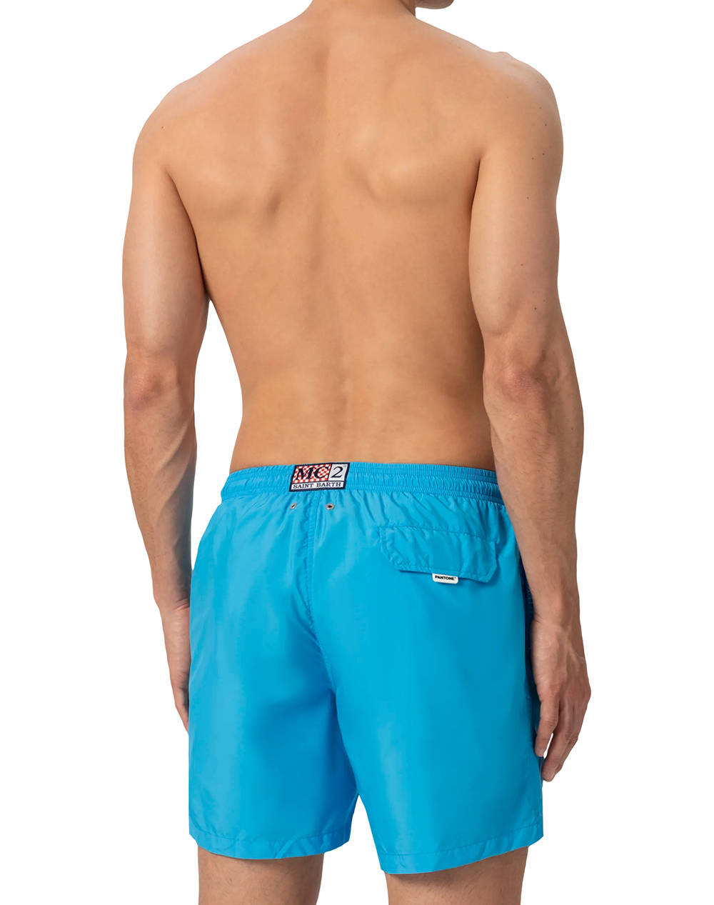 MC2 LIGHTING PANTONE-SWIMSHORT-34 ACQUA BLUE PNT