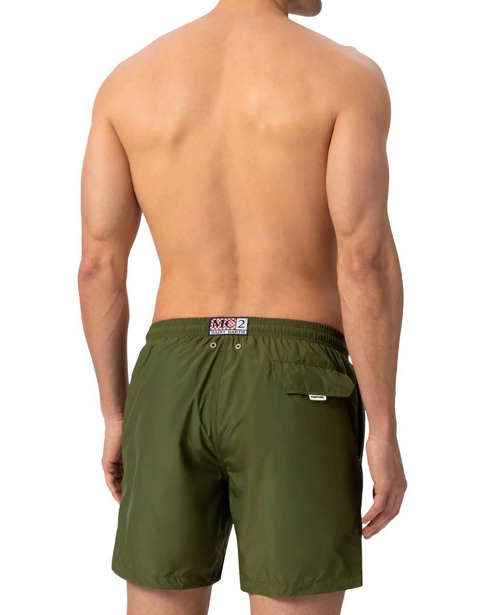 MC2 LIGHTING PANTONE-SWIMSHORT-52 MILITARY PNT