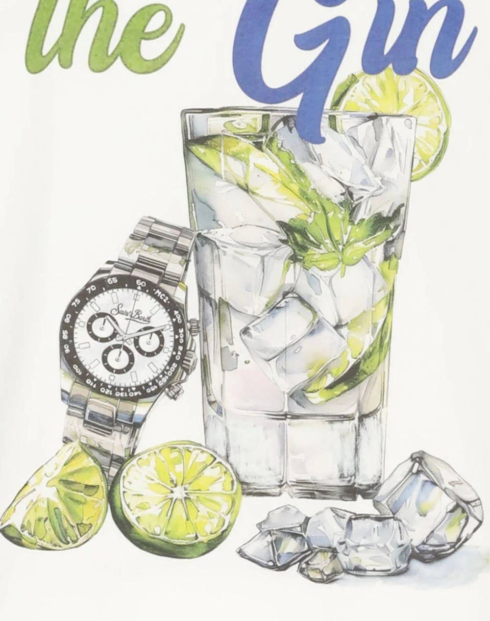 MC2 TSHIRT MAN-T-SHIRT-TIME GIN 01N
