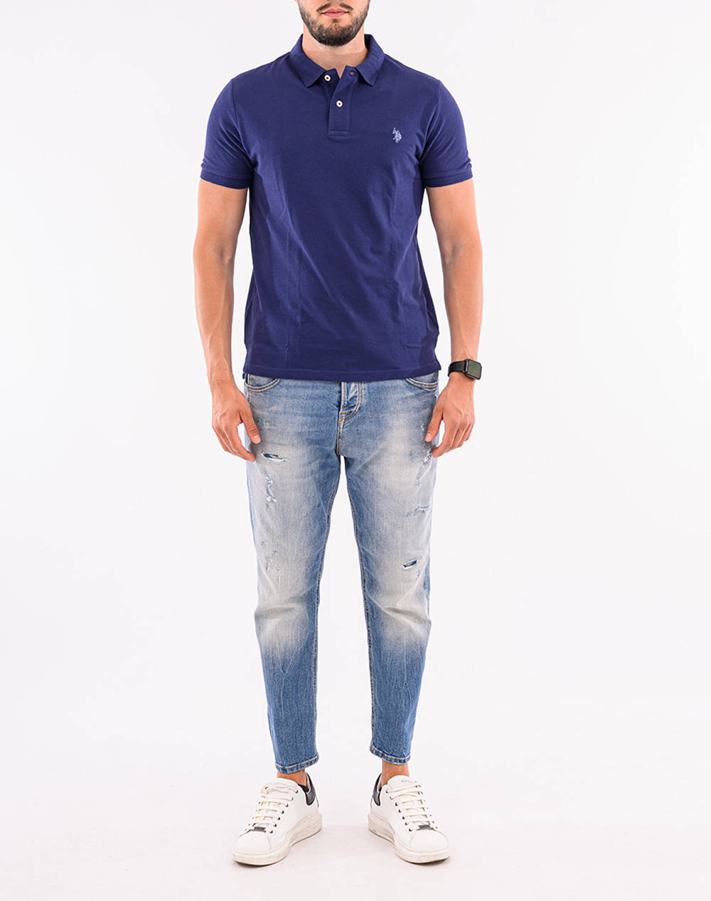 US POLO ASSN KING 000147 EHPD USPA BASIC POLO SS PACK OF 400 BLUZA DE BARBATI