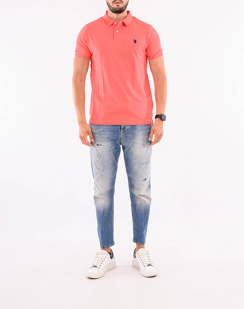 US POLO ASSN KING 000147 EHPD USPA BASIC POLO SS PACK OF 400 BLUZA DE BARBATI