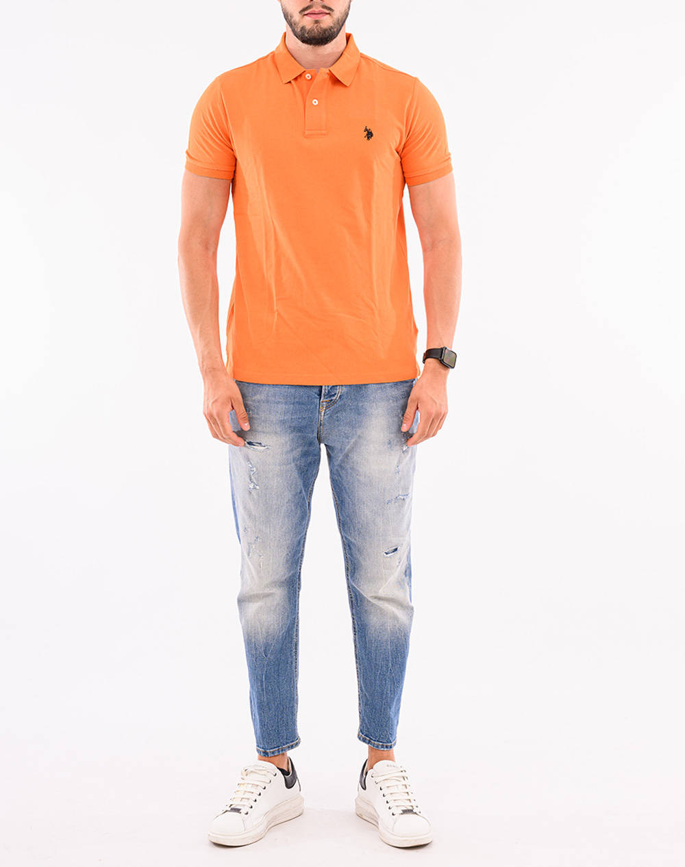 US POLO ASSN KING 000147 EHPD USPA BASIC POLO SS PACK OF 400 BLUZA DE BARBATI