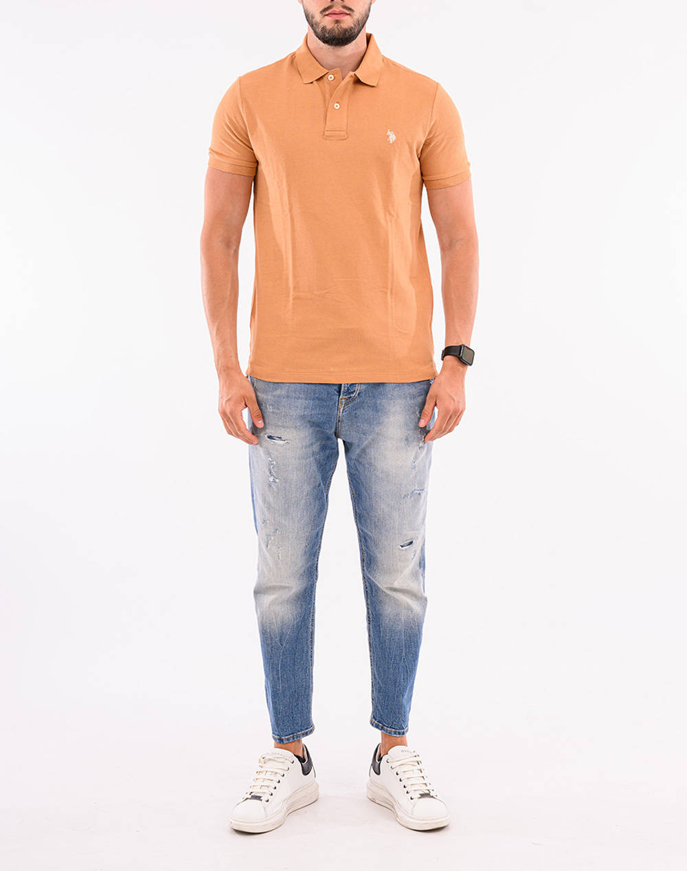 US POLO ASSN KING 000147 EHPD USPA BASIC POLO SS PACK OF 400 BLUZA DE BARBATI