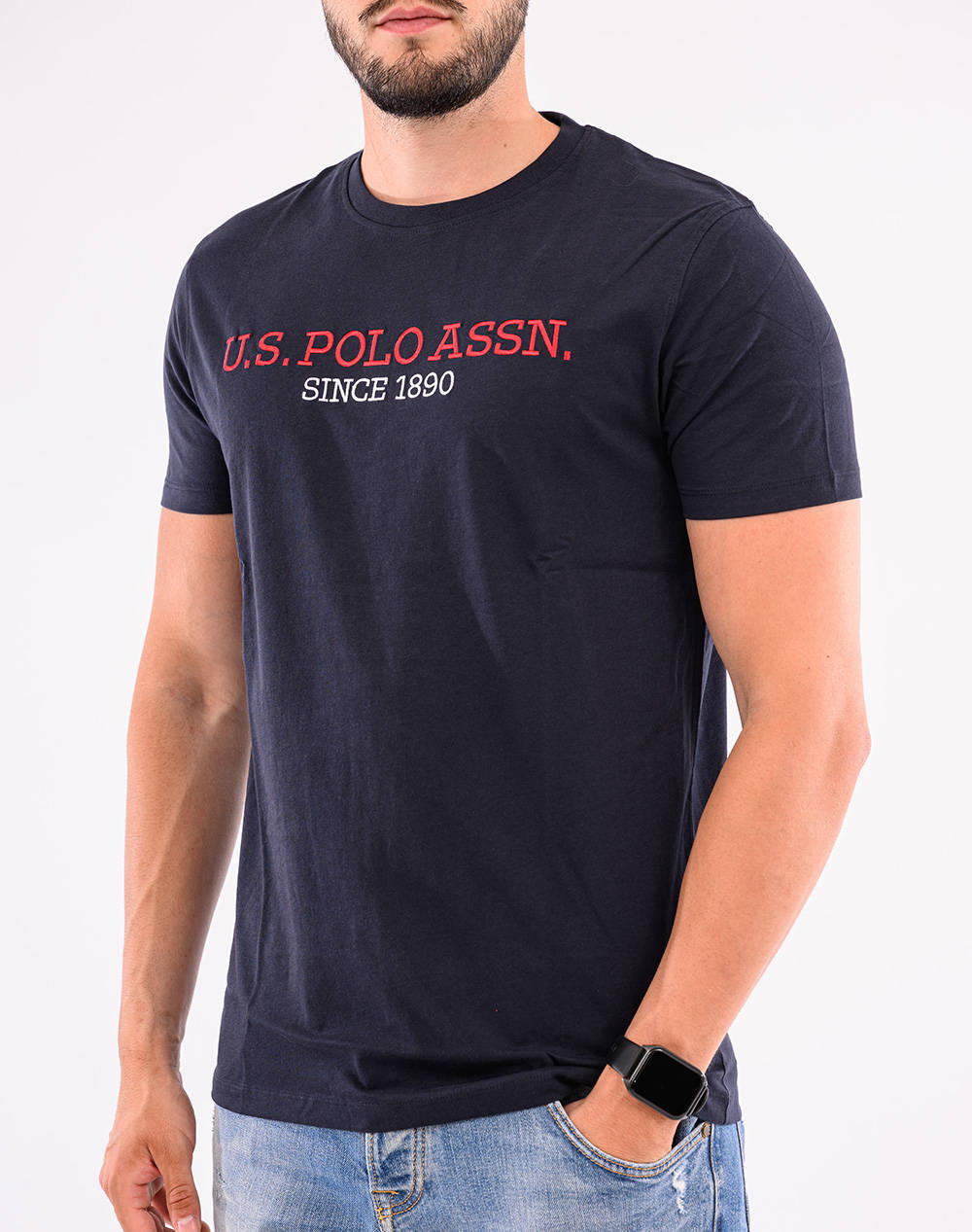 US POLO ASSN MICK 000148 P63B LOGO TSHIRT SS BLUZA DE BARBATI