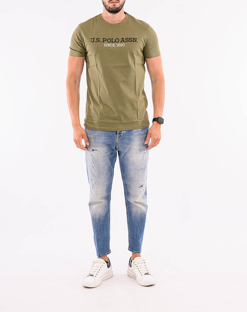 US POLO ASSN MICK 000148 P63B LOGO TSHIRT SS BLUZA DE BARBATI