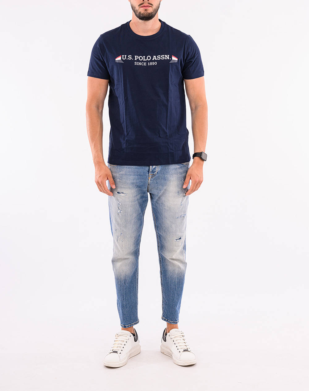 US POLO ASSN LUCA 000270 P63B TSHIRT SS BLUZA DE BARBATI