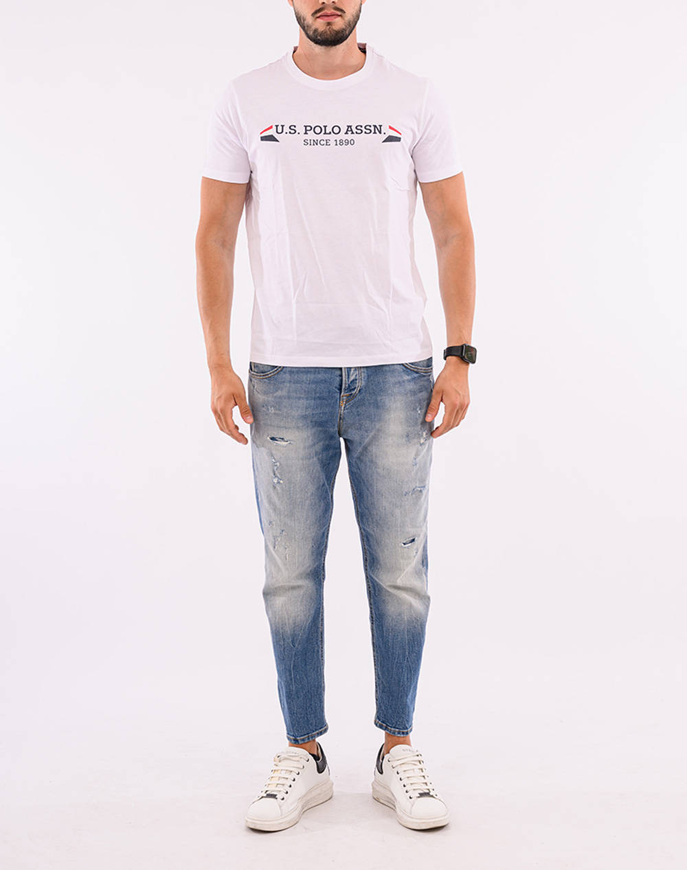 US POLO ASSN LUCA 000270 P63B TSHIRT SS BLUZA DE BARBATI