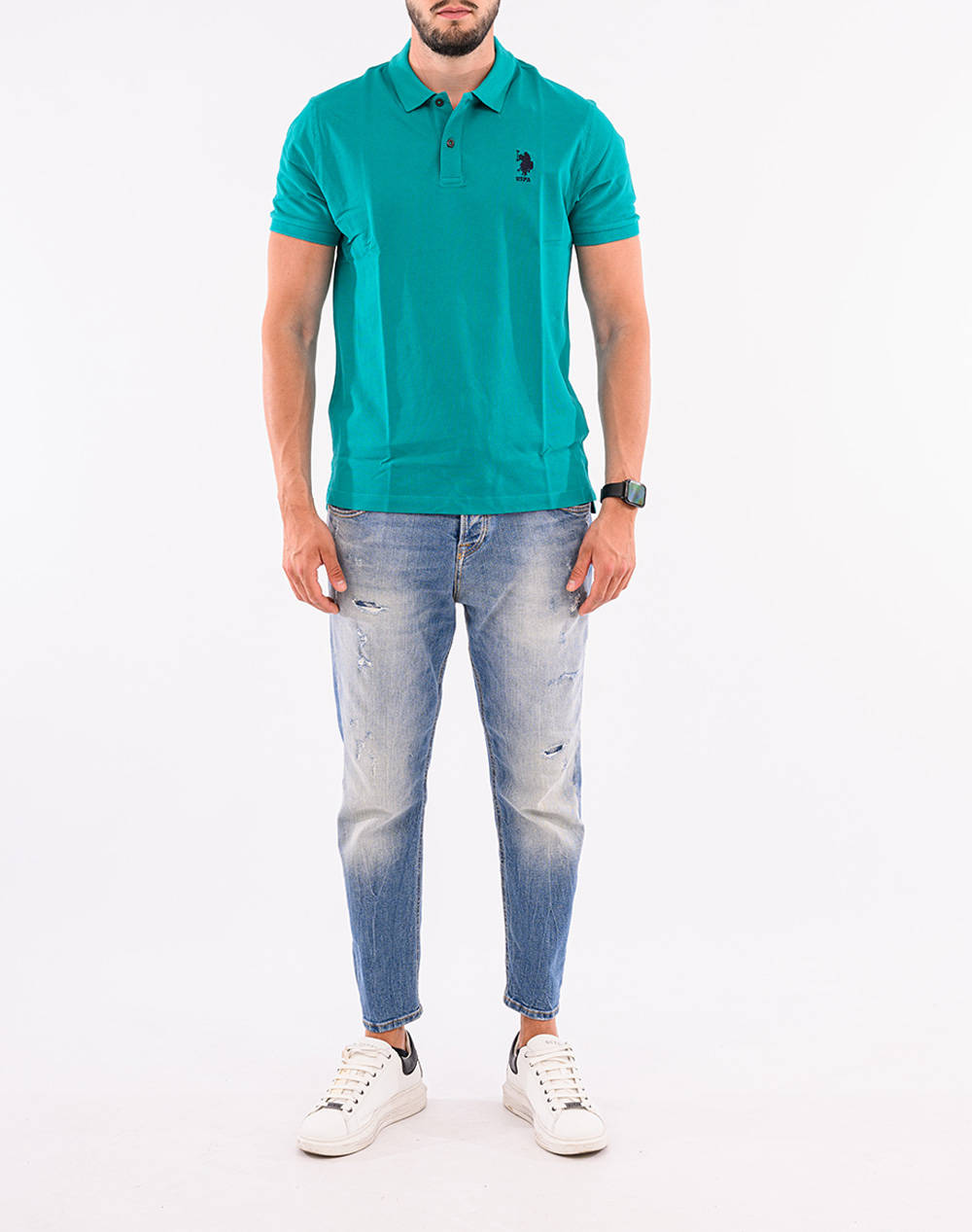 US POLO ASSN FLYN 000272 CBP5 POLO SS PACK OF 50 BLUZA DE BARBATI