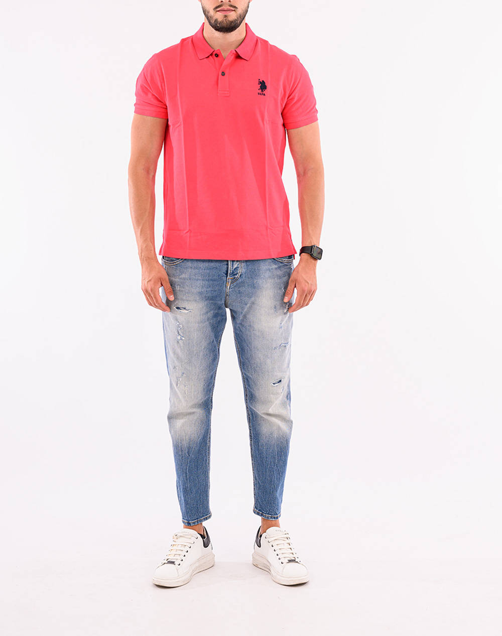 US POLO ASSN FLYN 000272 CBP5 POLO SS PACK OF 50 BLUZA DE BARBATI