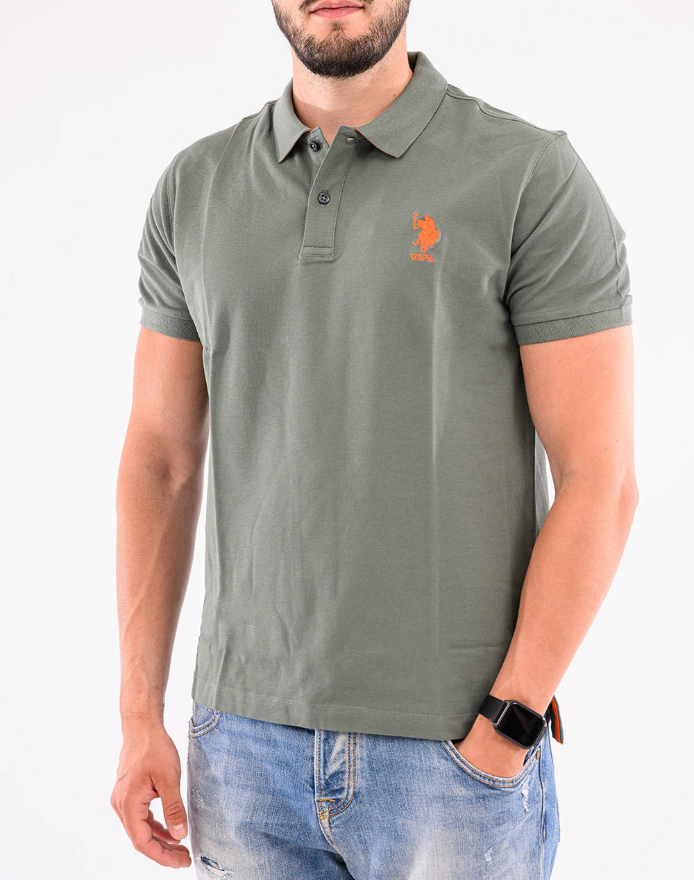 US POLO ASSN FLYN 000272 CBP5 POLO SS PACK OF 50 BLUZA DE BARBATI