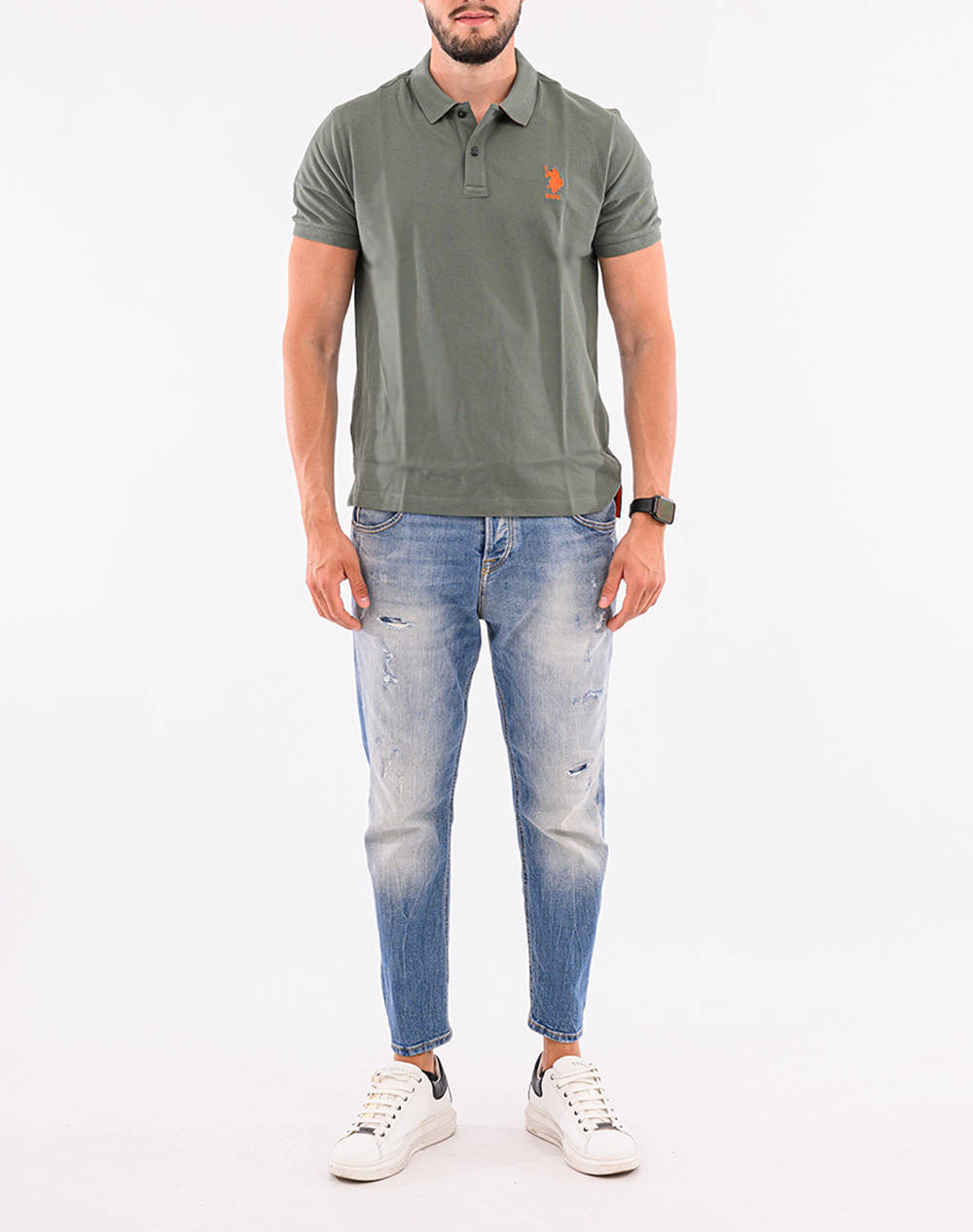 US POLO ASSN FLYN 000272 CBP5 POLO SS PACK OF 50 BLUZA DE BARBATI