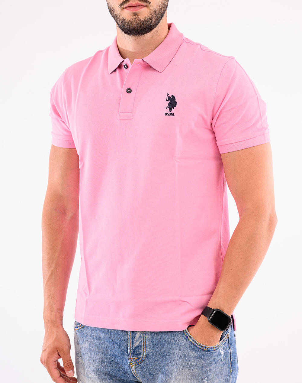 US POLO ASSN FLYN 000272 CBP5 POLO SS PACK OF 50 BLUZA DE BARBATI