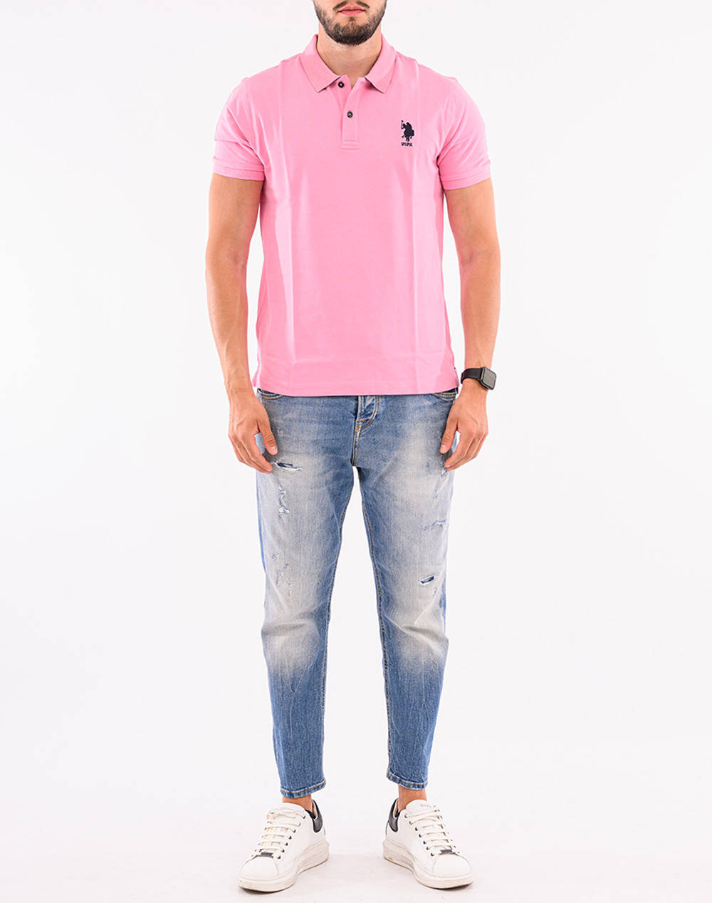 US POLO ASSN FLYN 000272 CBP5 POLO SS PACK OF 50 BLUZA DE BARBATI