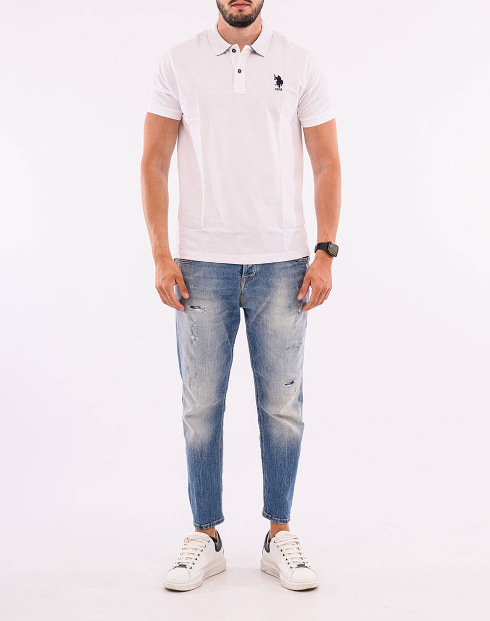 US POLO ASSN FLYN 000272 CBP5 POLO SS PACK OF 50 BLUZA DE BARBATI