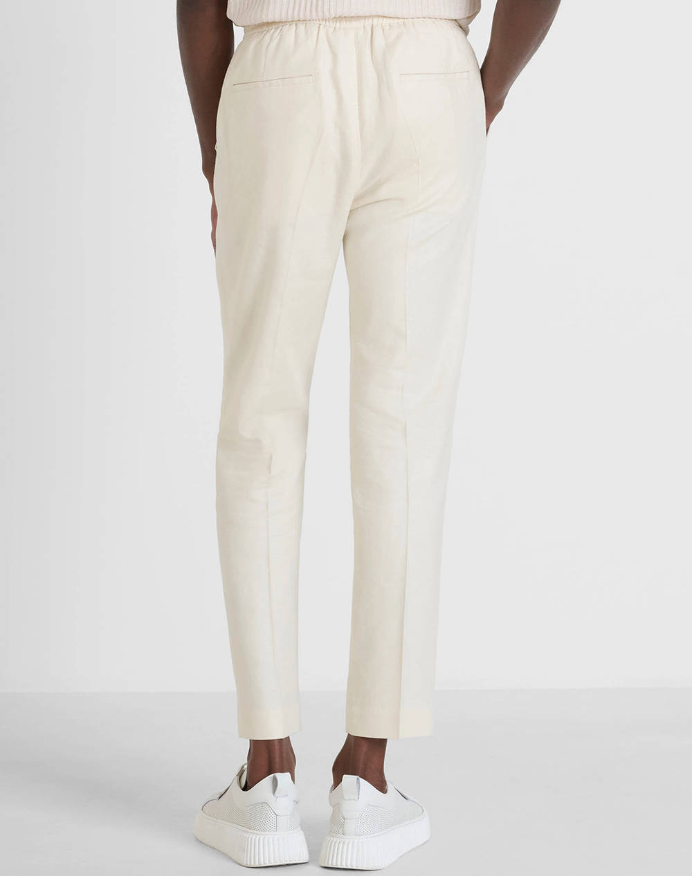ANTONY MORATO MMTR00748FA800126 MIN OF 6 TROUSERS NEIL REGULAR FIT IN TWILL LINEN VISCOSE BLEND FABRIC PANTALONI DE BARBATI