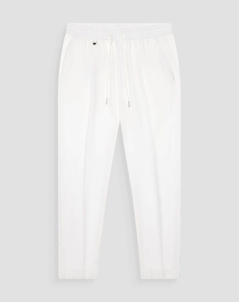 ANTONY MORATO MMTR00748FA800126 MIN OF 6 TROUSERS NEIL REGULAR FIT IN TWILL LINEN VISCOSE BLEND FABRIC PANTALONI DE BARBATI