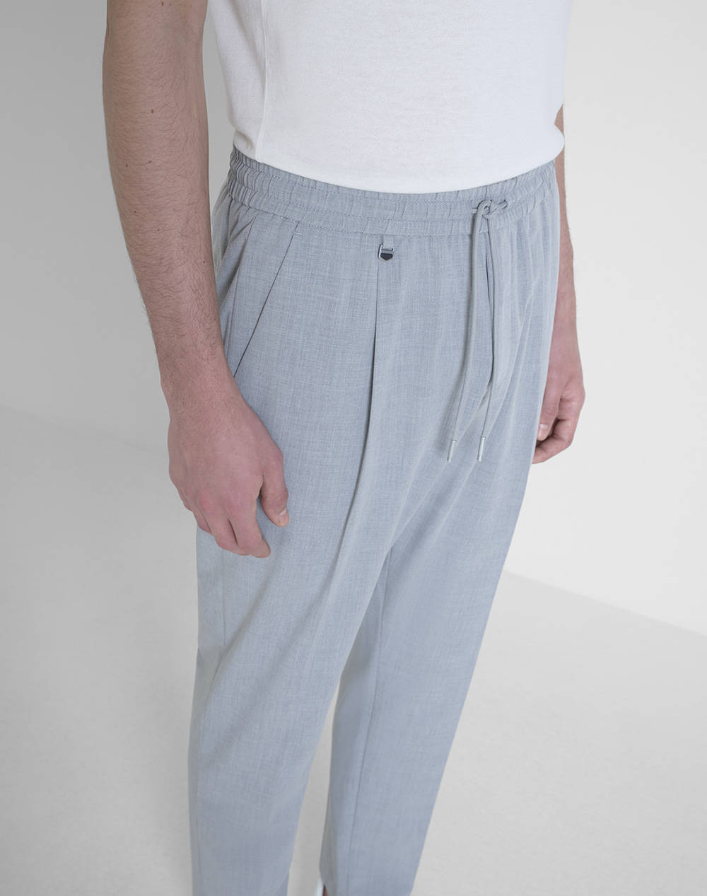 ANTONY MORATO MMTR00744FA600288 MIN OF 6 TROUSERS NEIL REGULAR FIT IN STRETCH VISCOSE BLEND FABRIC PANTALONI DE BARBATI
