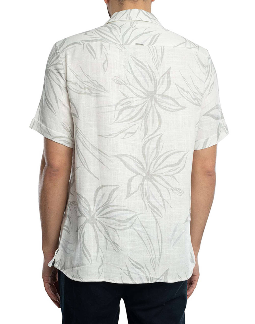 ANTONY MORATO MMSS00171FA430637 MIN OF 6 SHIRT HONOLULU REGULAR STRAIGHT FIT IN PRINTED VISCOSE LINEN BLEND FABRIC BLUZA DE BARBATI