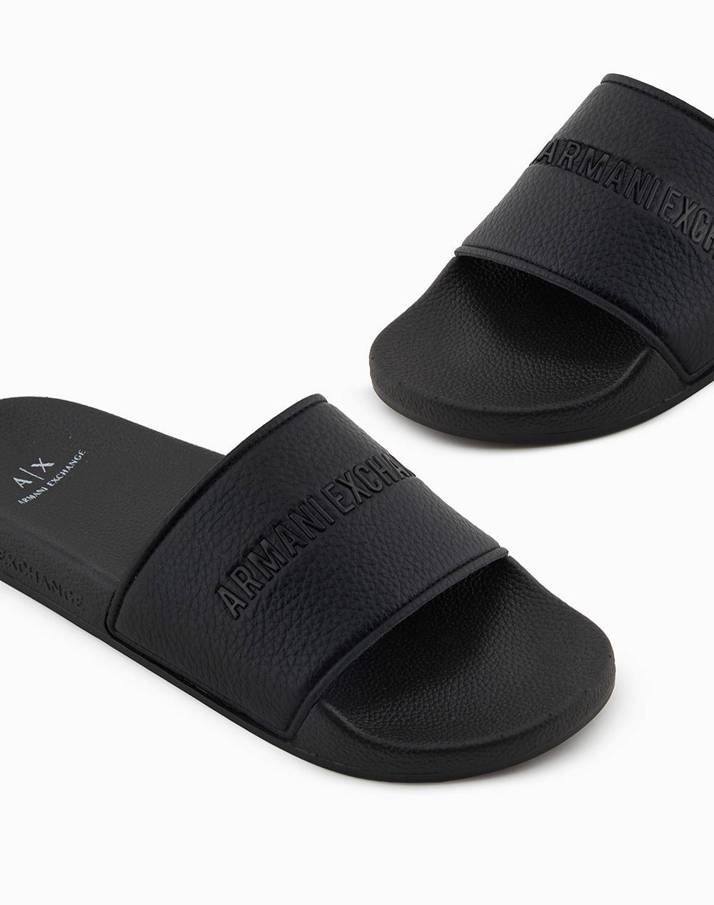 ARMANI EXCHANGE SANDAL TUMBLED PU