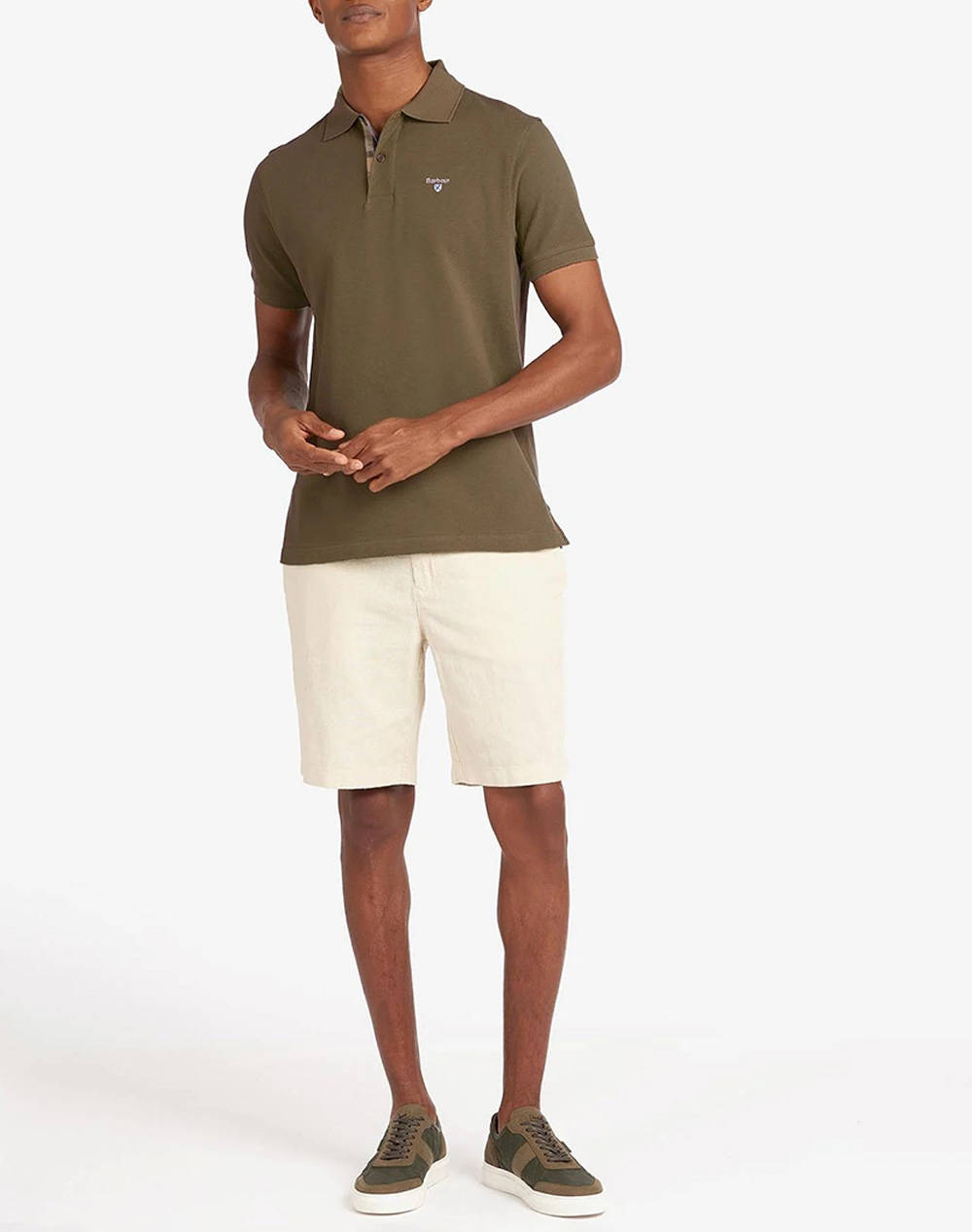 BARBOUR TARTAN PIQUE POLO SHIRT