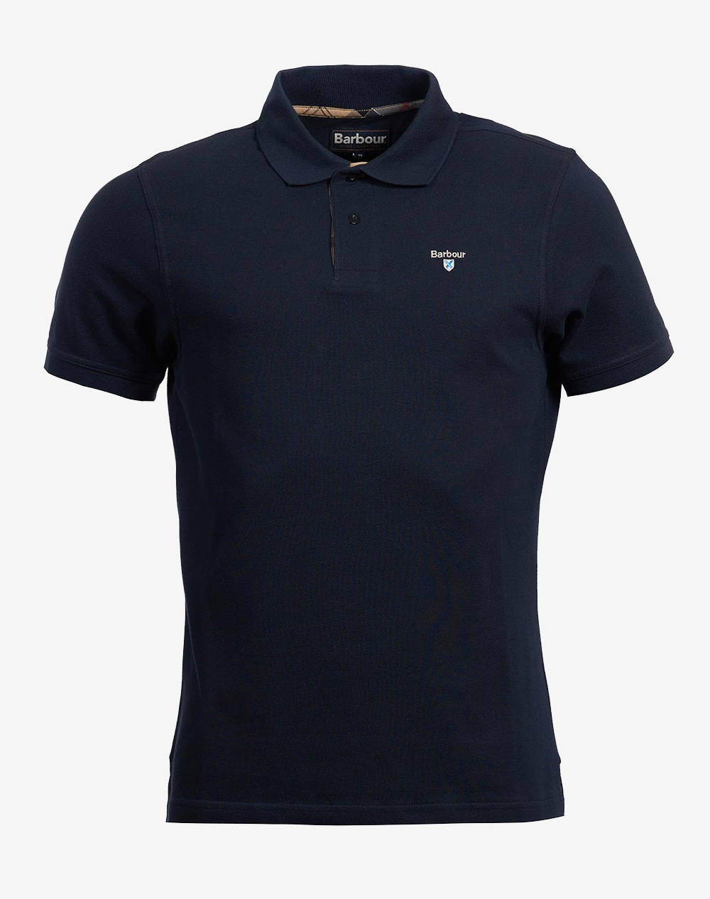 BARBOUR TARTAN PIQUE POLO SHIRT