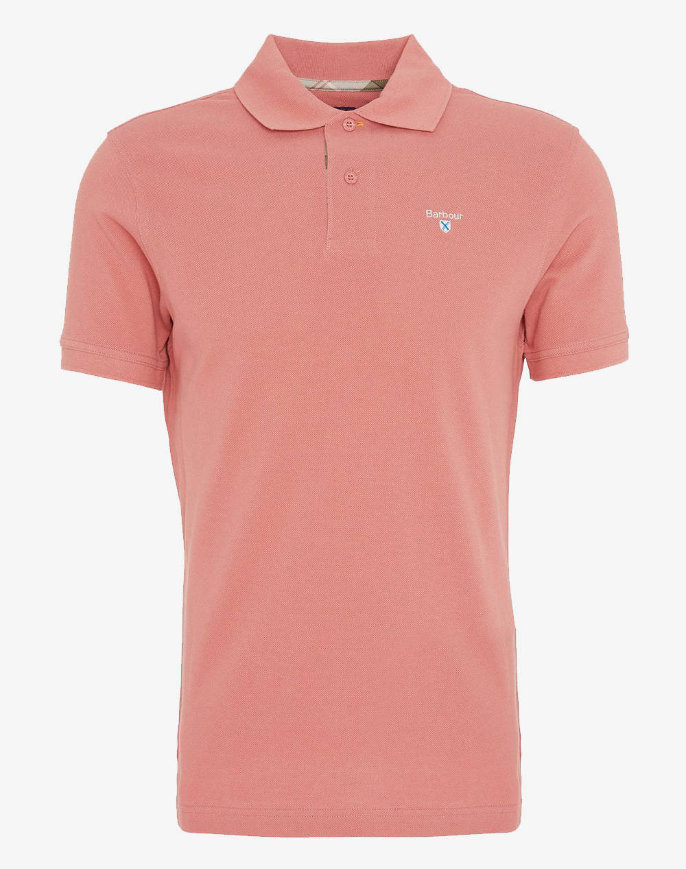 BARBOUR TARTAN PIQUE POLO SHIRT