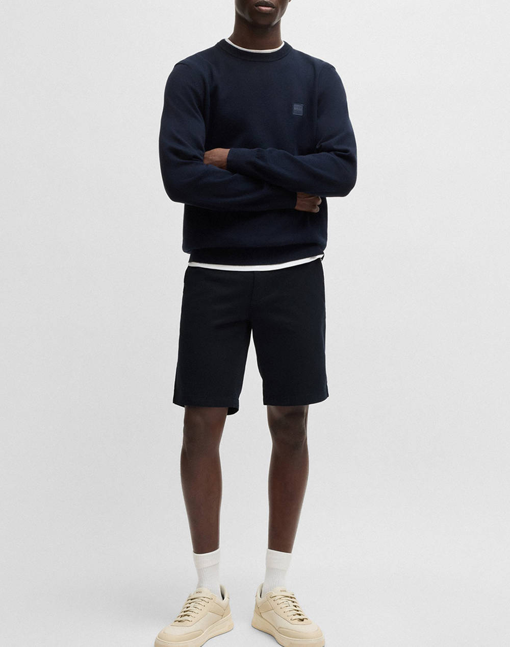 BOSS Chino-slim-Shorts 10270650 01