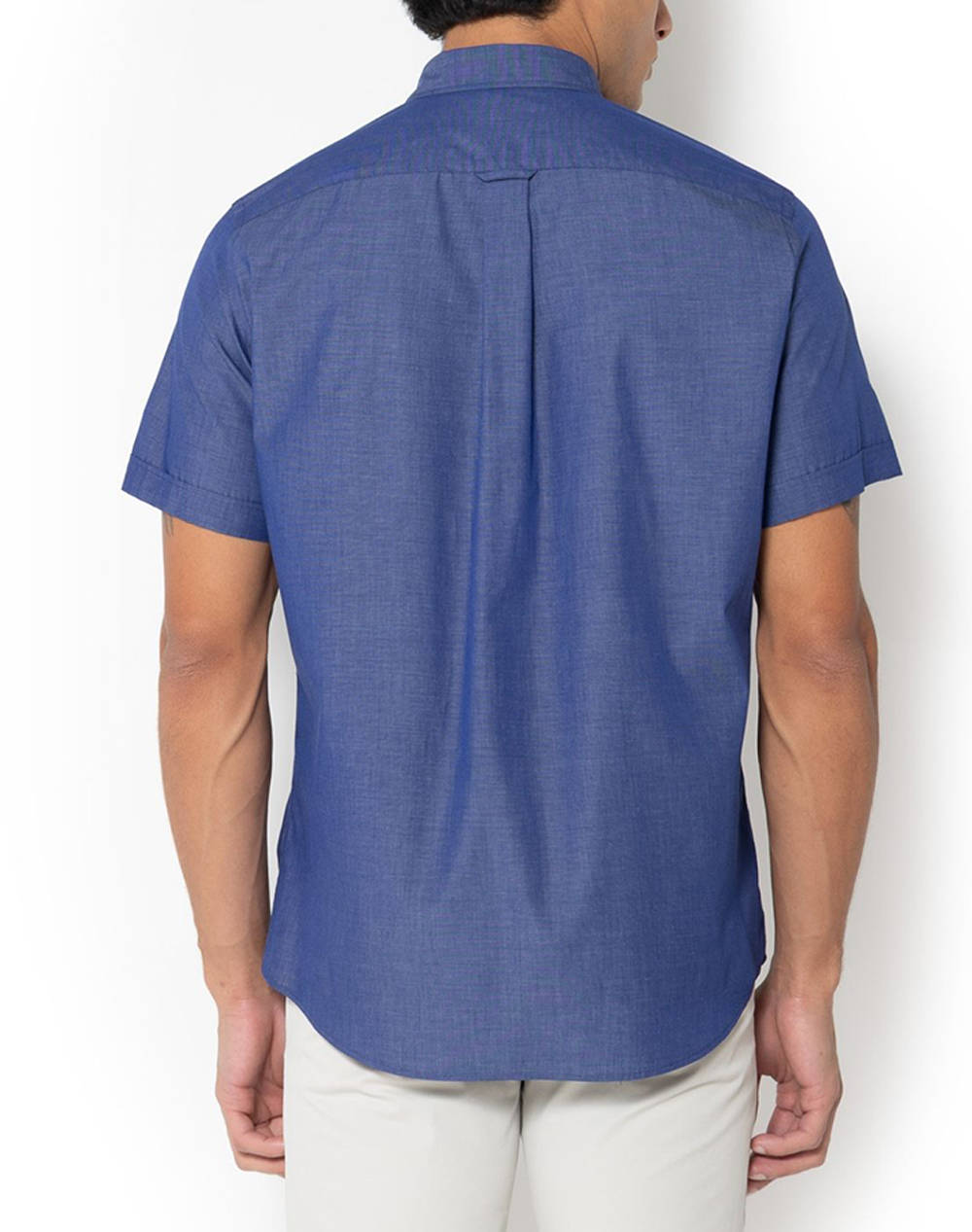 THE BOSTONIANS CAMASA FIL A FIL REGULAR FIT Plain FIL A FIL Button-down Regular Fit