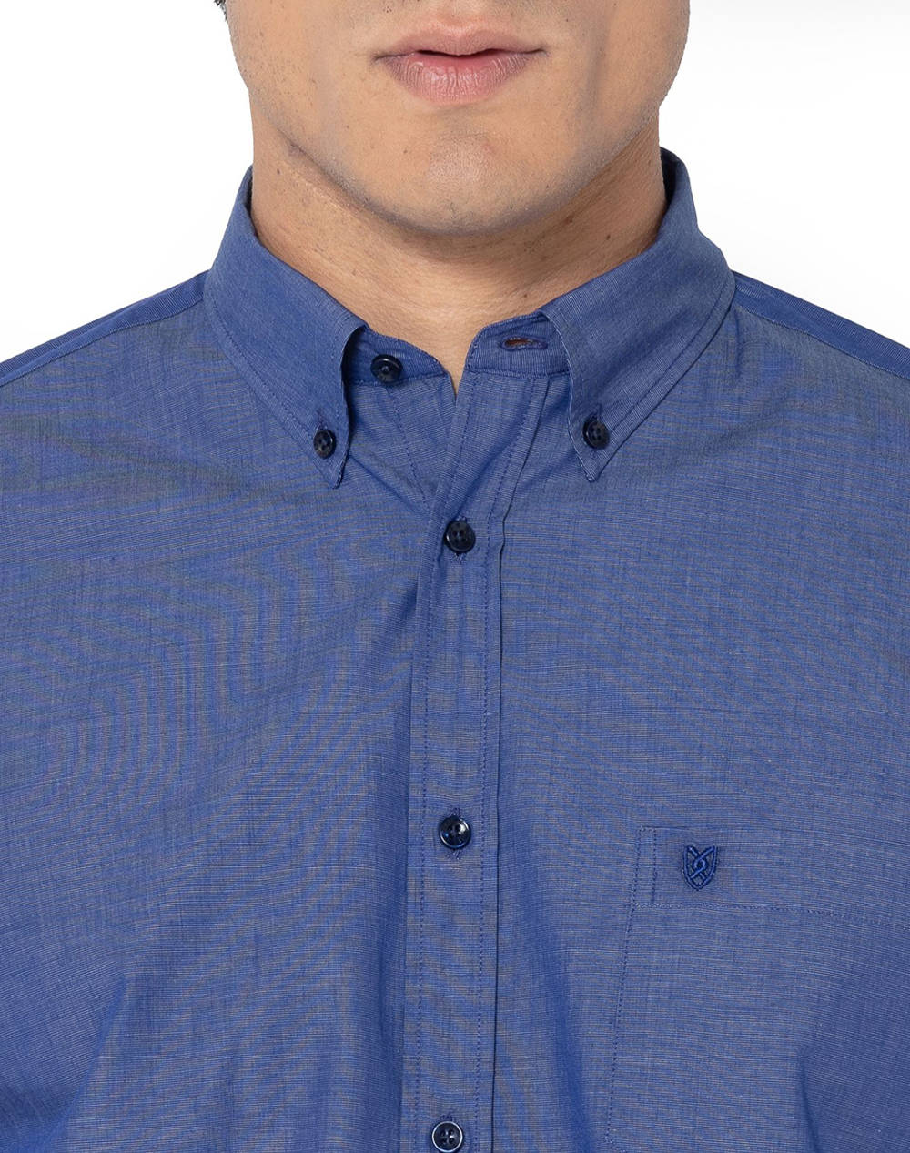 THE BOSTONIANS CAMASA FIL A FIL REGULAR FIT Plain FIL A FIL Button-down Regular Fit