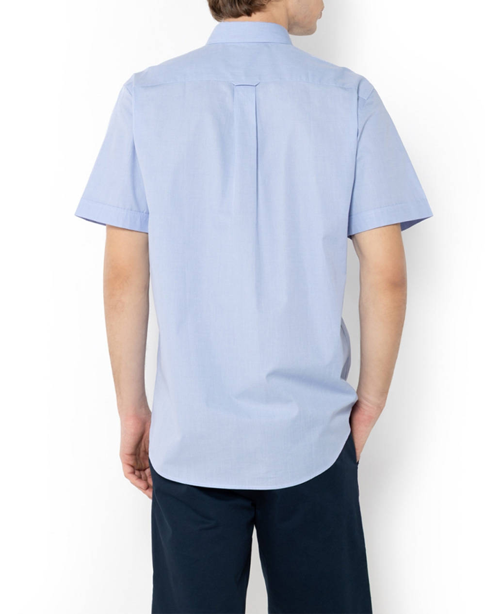 THE BOSTONIANS CAMASA FIL A FIL REGULAR FIT Plain FIL A FIL Button-down Regular Fit
