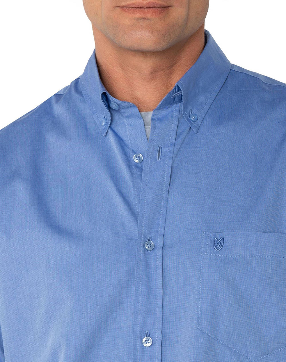 THE BOSTONIANS CAMASA FIL A FIL REGULAR FIT Plain FIL A FIL Button-down Regular Fit