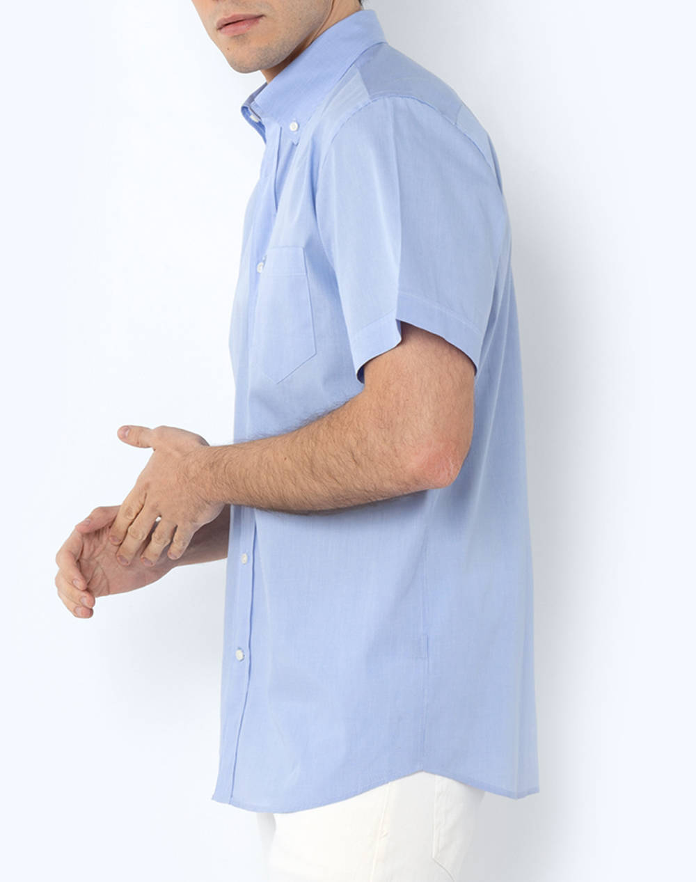 THE BOSTONIANS CAMASA CHESTER POPLIN REGULAR FIT MiniCheck POPLIN Button-down Regular Fit