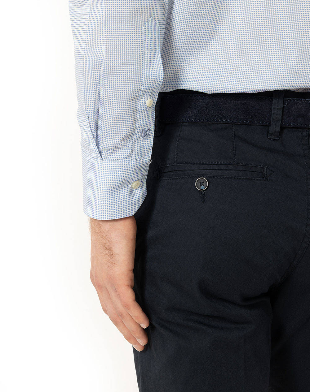 THE BOSTONIANS CAMASA CHARLES POPLIN CUSTOM FIT Print POPLIN Semi-rex Custom FIT