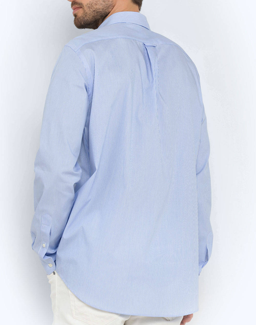 THE BOSTONIANS CAMASA ACORN POPLIN REGULAR FIT Stripe POPLIN Button-down Regular Fit