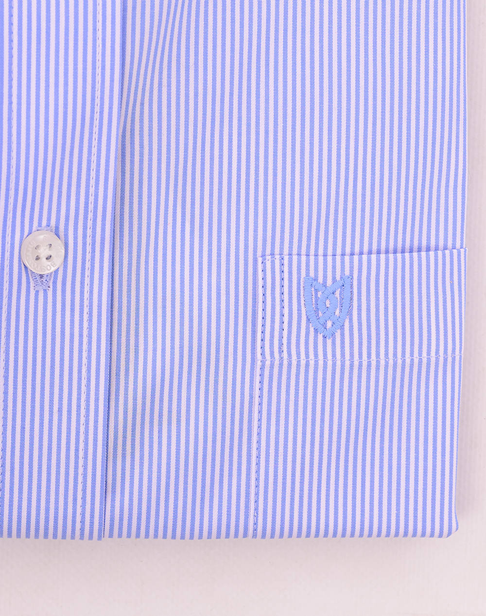 THE BOSTONIANS CAMASA ACORN POPLIN REGULAR FIT Stripe POPLIN Button-down Regular Fit