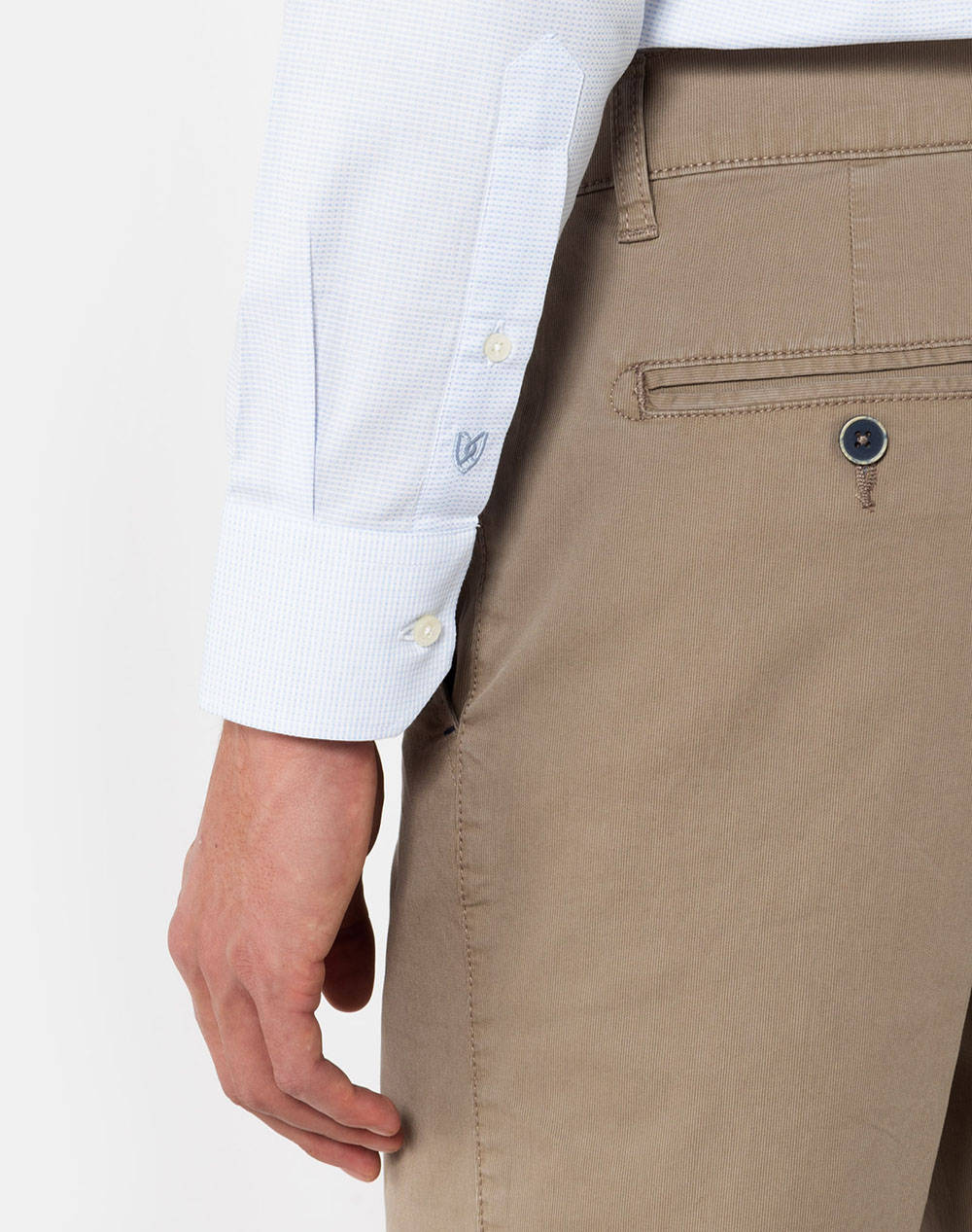 THE BOSTONIANS CAMASA DOBBY CUSTOM FIT Patterned DOBBY Semi-rex Custom Fit