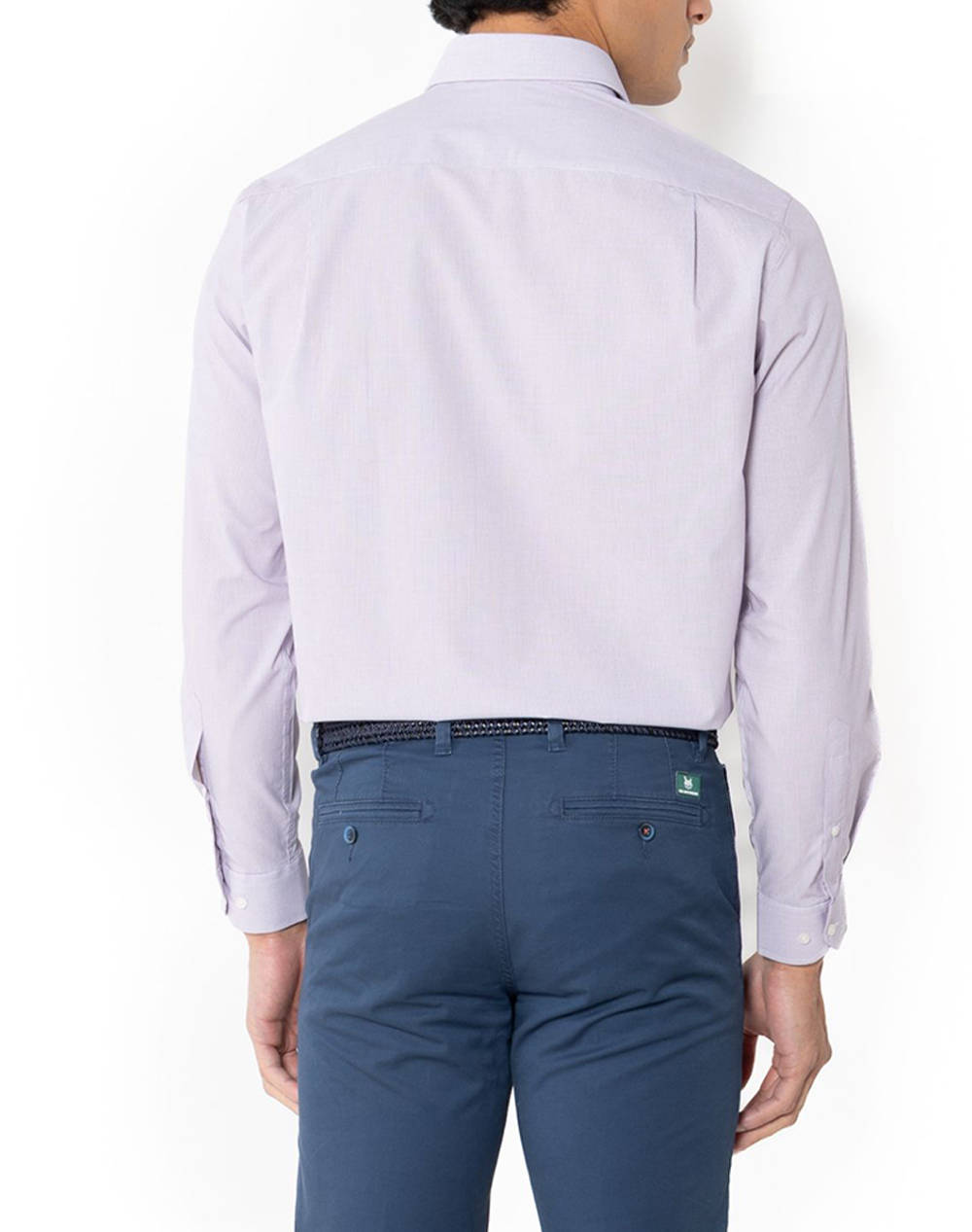 THE BOSTONIANS CAMASA CHESTER POPLIN CUSTOM FIT MiniCheck POPLIN Semi-rex Custom Fit