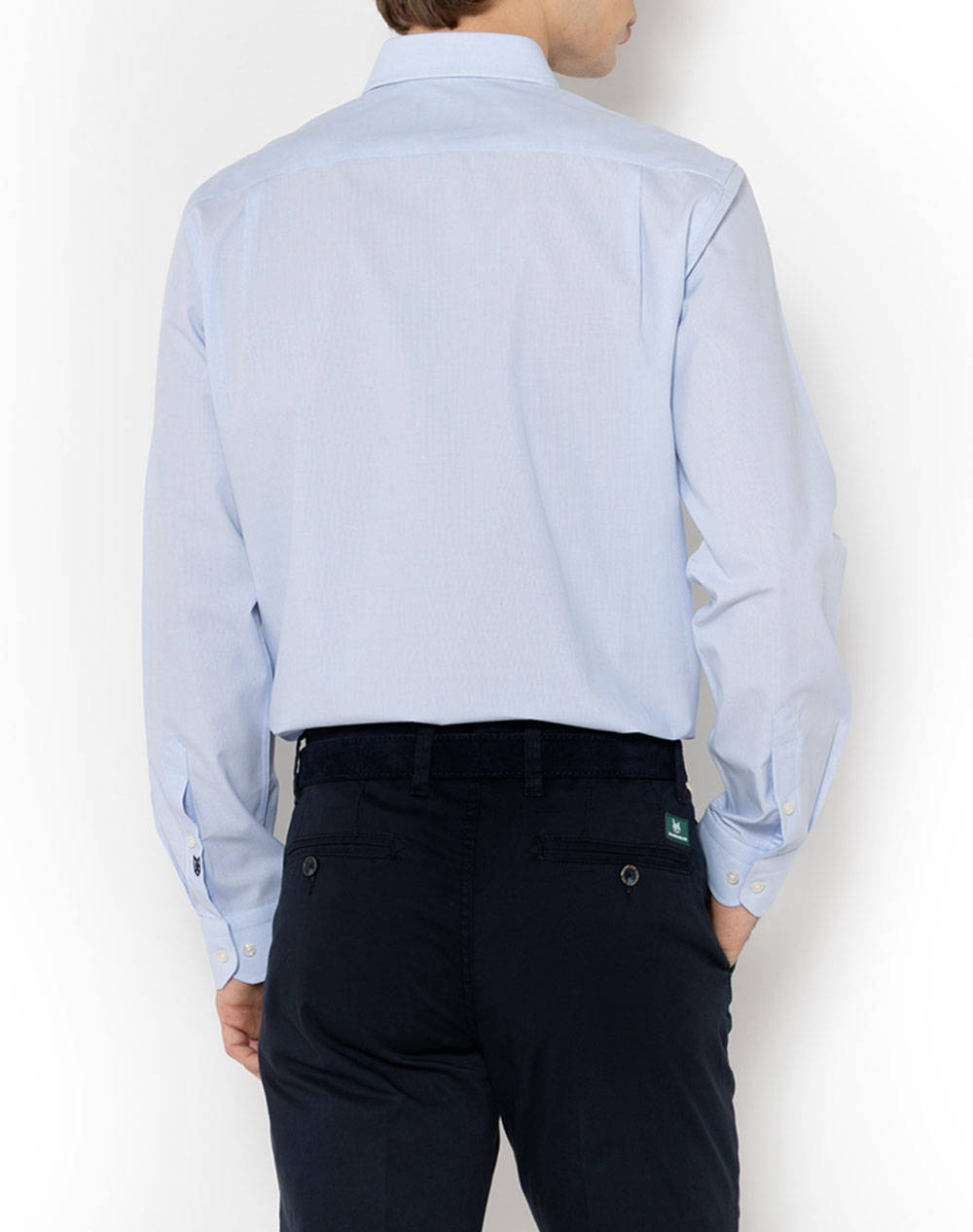 THE BOSTONIANS CAMASA CHESTER POPLIN CUSTOM FIT MiniCheck POPLIN Semi-rex Custom Fit
