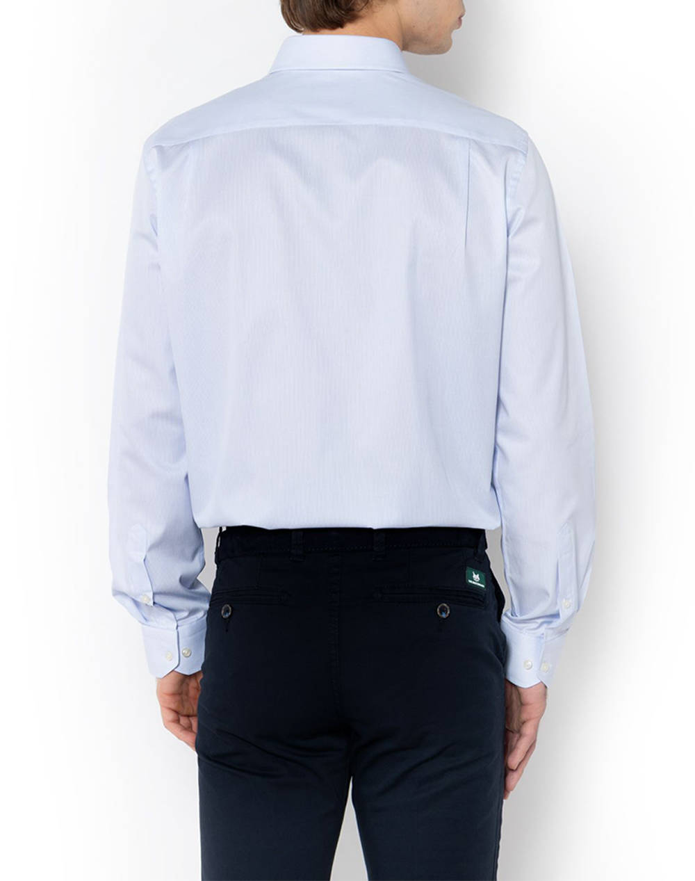 THE BOSTONIANS CAMASA ACORN POPLIN CUSTOM FIT Stripe POPLIN Semi-rex Custom FIT