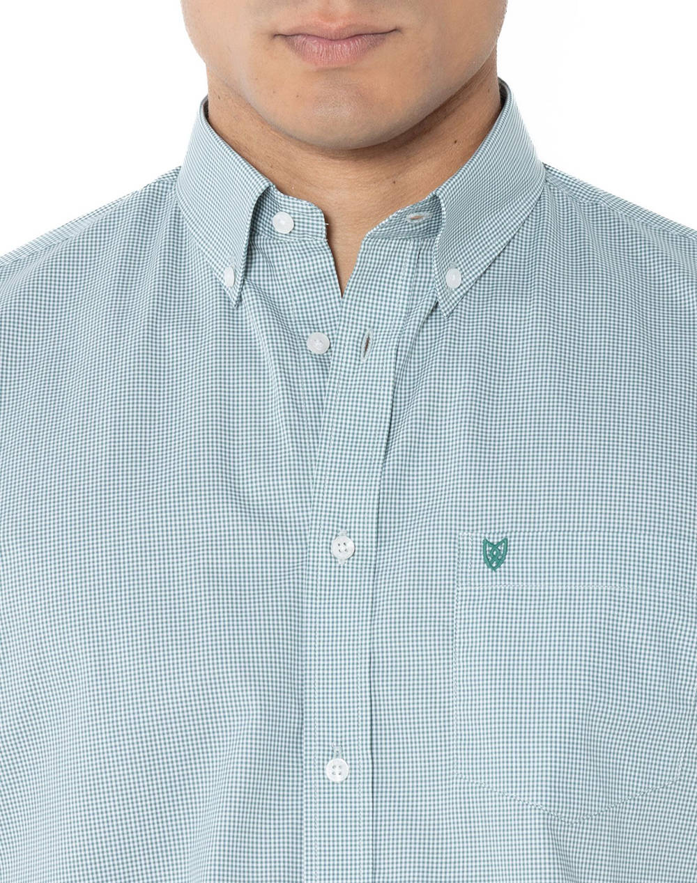 THE BOSTONIANS CAMASA CHESTER REGULAR FIT MiniCheck POPLIN Button-down Regular Fit