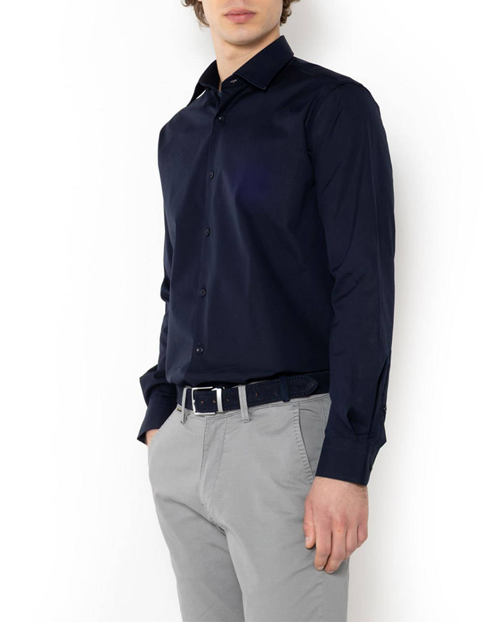 THE BOSTONIANS CAMASA POPLIN CUSTOM FIT Plain POPLIN Classic Custom Fit