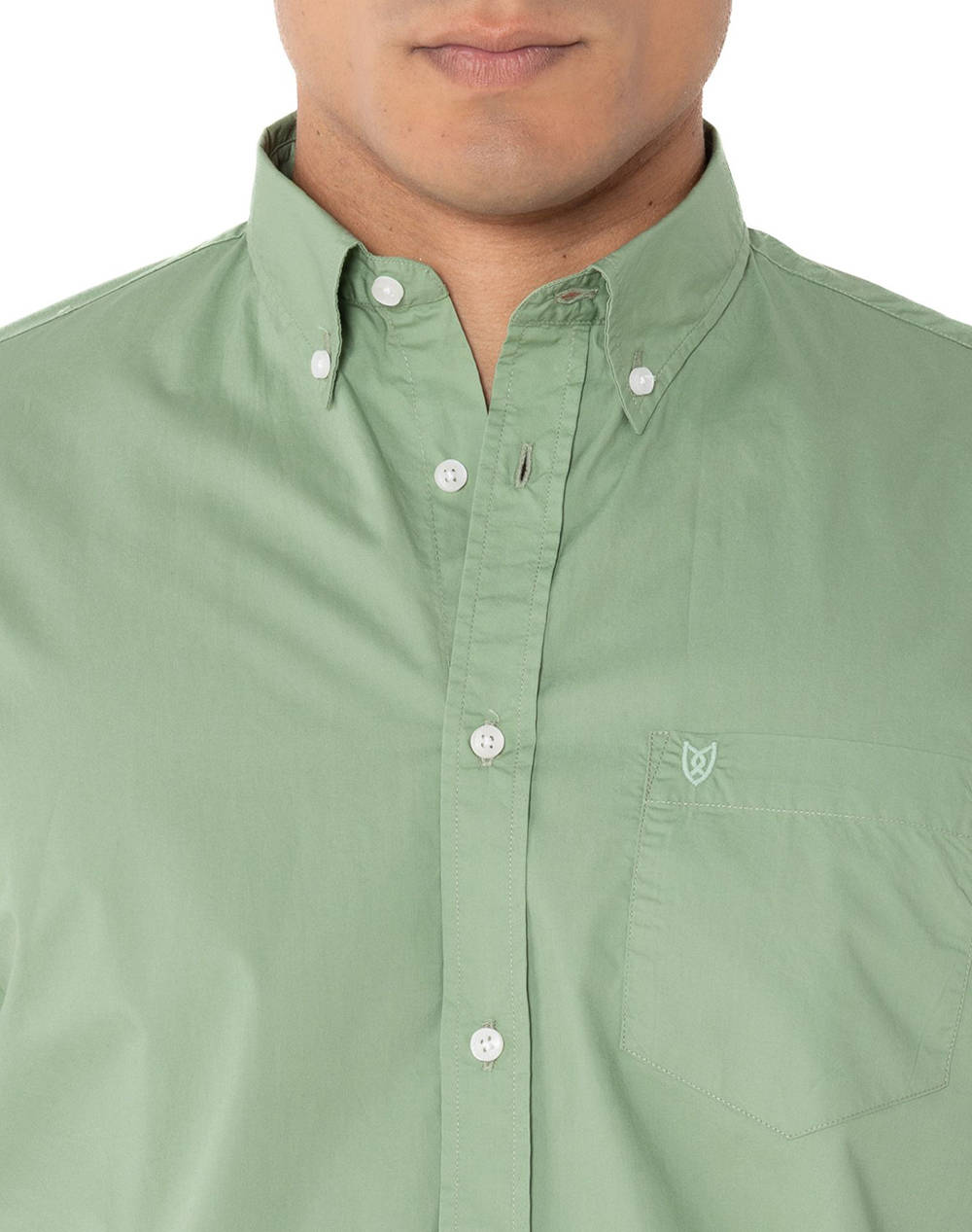 THE BOSTONIANS CAMASA POPLIN REGULAR FIT Plain POPLIN Button-down Regular Fit