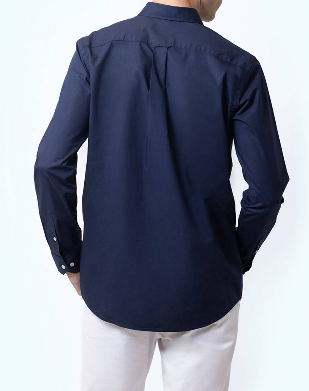 THE BOSTONIANS CAMASA POPLIN REGULAR FIT Plain POPLIN Button-down Regular Fit